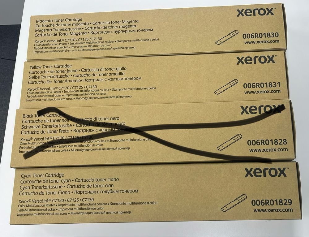 Картриджы Xerox C7120/25/30