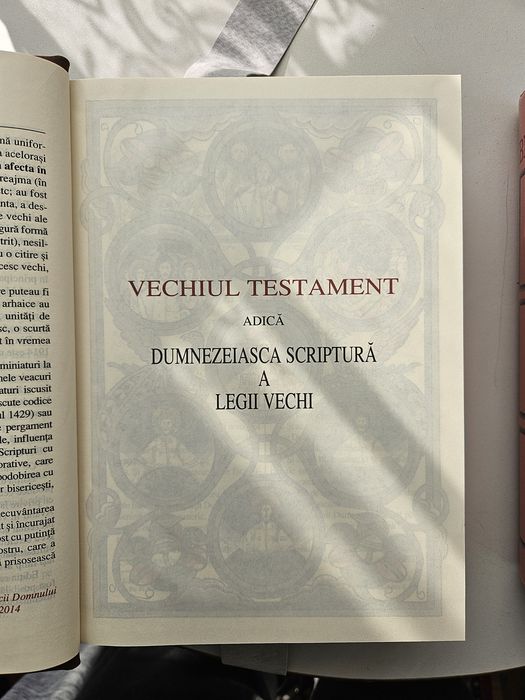 Vând Biblia 1914 ediție de lux