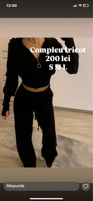 Trening dama tricot