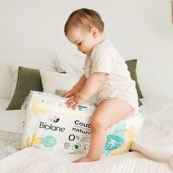 Естествени пелени Biolane размер 4 (7-18 кг) 44 пелени