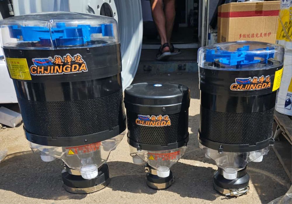 Моноциклон с вентилятором