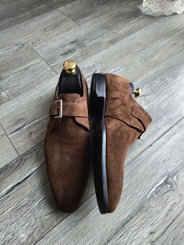 Pantofi de ocazie mare 42,5 culoare maro