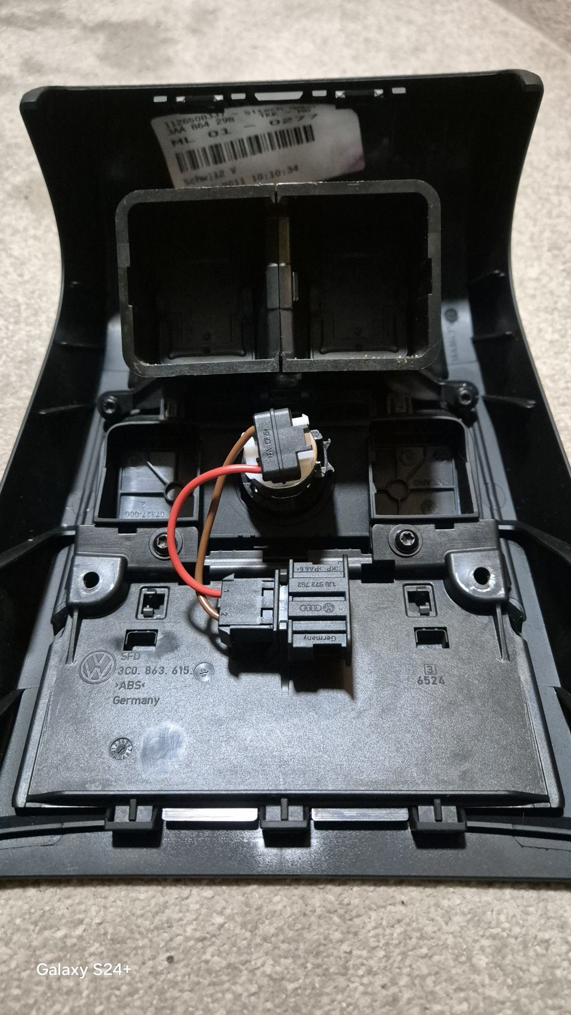 Grila cotiera vw passat b7 original