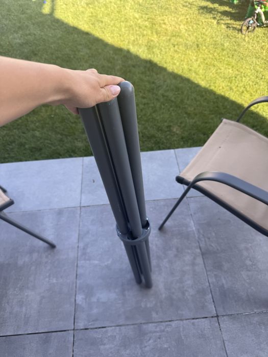 Set terasa masa cu doua scaune