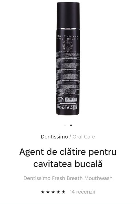 Apă de gură  dentissimo mouthwash Elveția