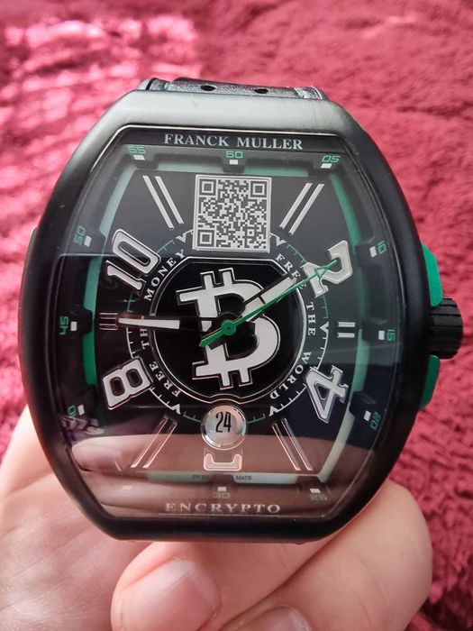 Franck Muller Bitcoin Watch