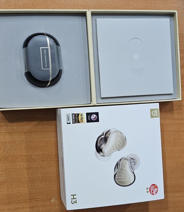 Soundpeats H3  троен драйвер