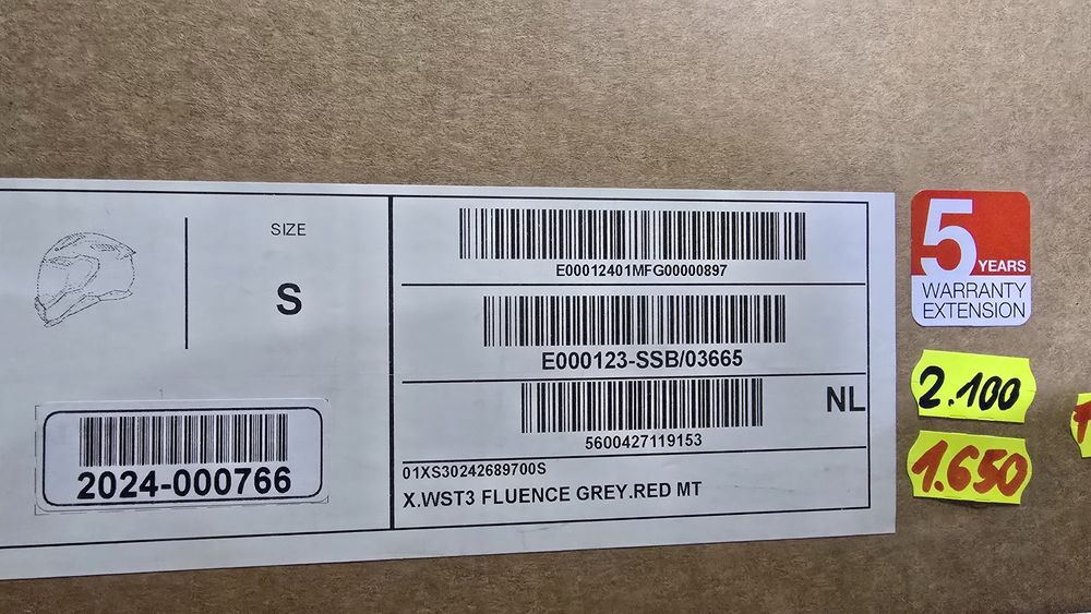 Cască moto Nexx X-WST3 Fluence Grey S