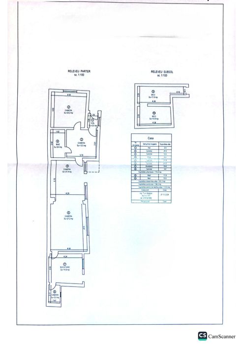 Casa de vanzare cu 4 camere, 110 mp, Satu Mare, zona 14 Mai