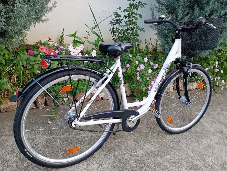 Bicicletă damă CYCO,cu 7 vit Nexus,frână picior !