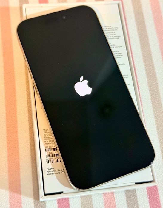 iPhone 15 Pro 512GB, SIM fizic + eSIM, stare foarte bună