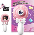 TEKFUN детска камера фотоапарат тип огледало за момичета от 3-9 години