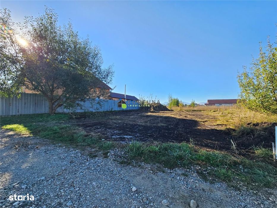 Teren intravilan pentru constructie casa in Bod Sat,utilitati la strad