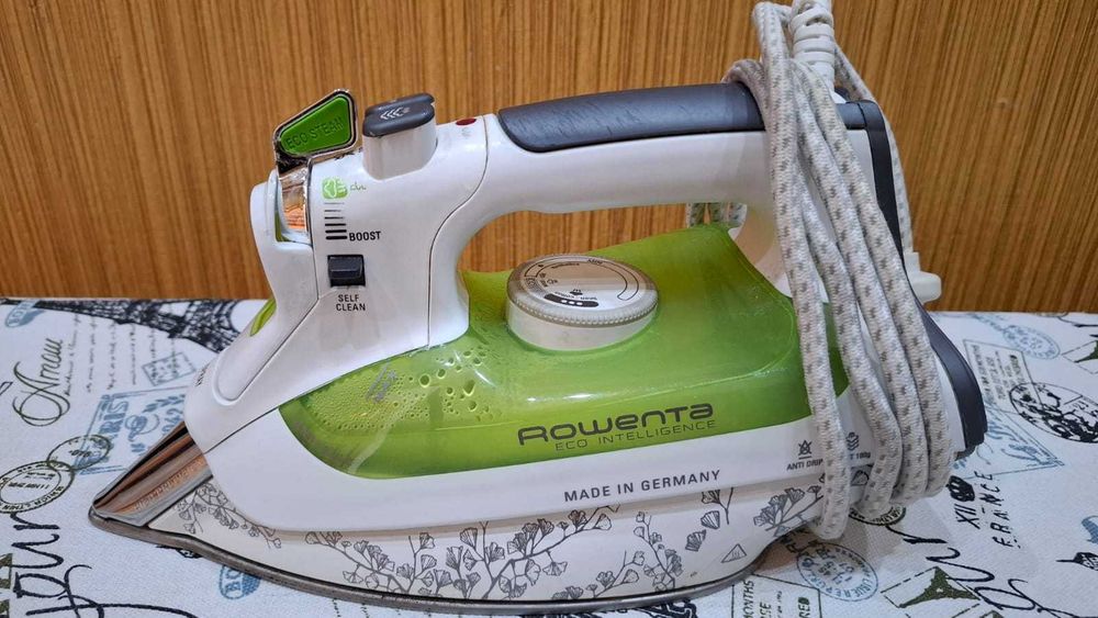 Утюг Rowenta DW 6020, зеленый/белый/серый
