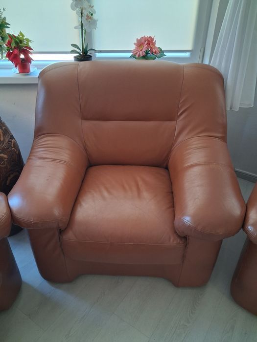 Canapele din piele naturală