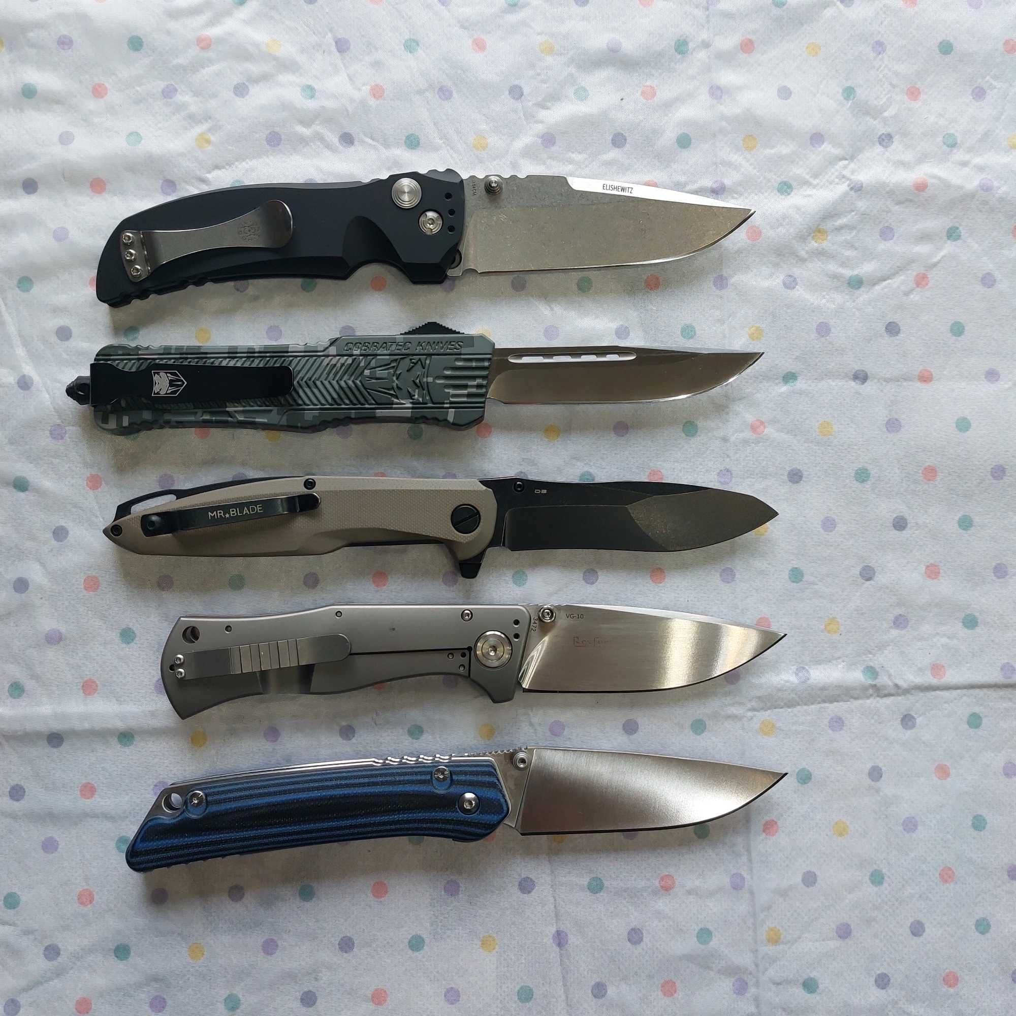 Сгъваеми ножове от колекция