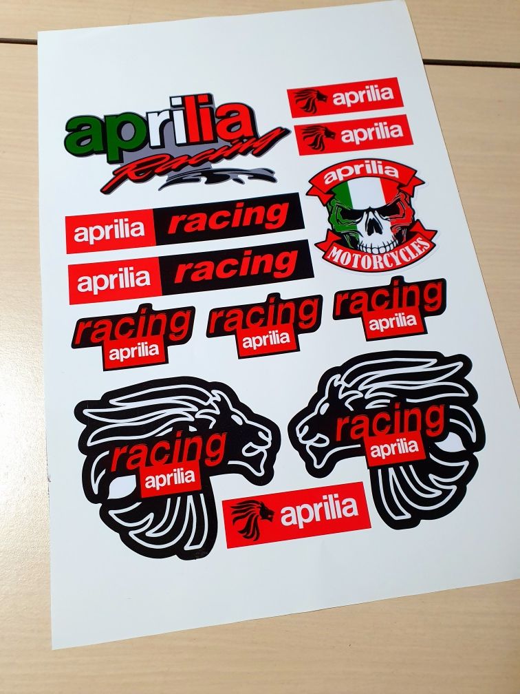 REDUCERE Stickere Aprilia A3 sticker moto scuter yamaha