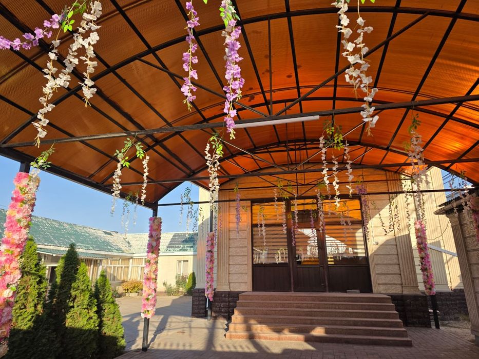 Аренда украшений для навеса той, кудалык