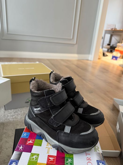 Зимние ботинки мальчик 28 размер