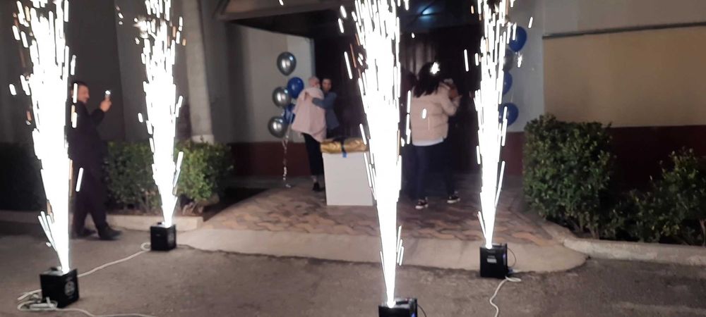 Холодные фонтаны на мероприятия