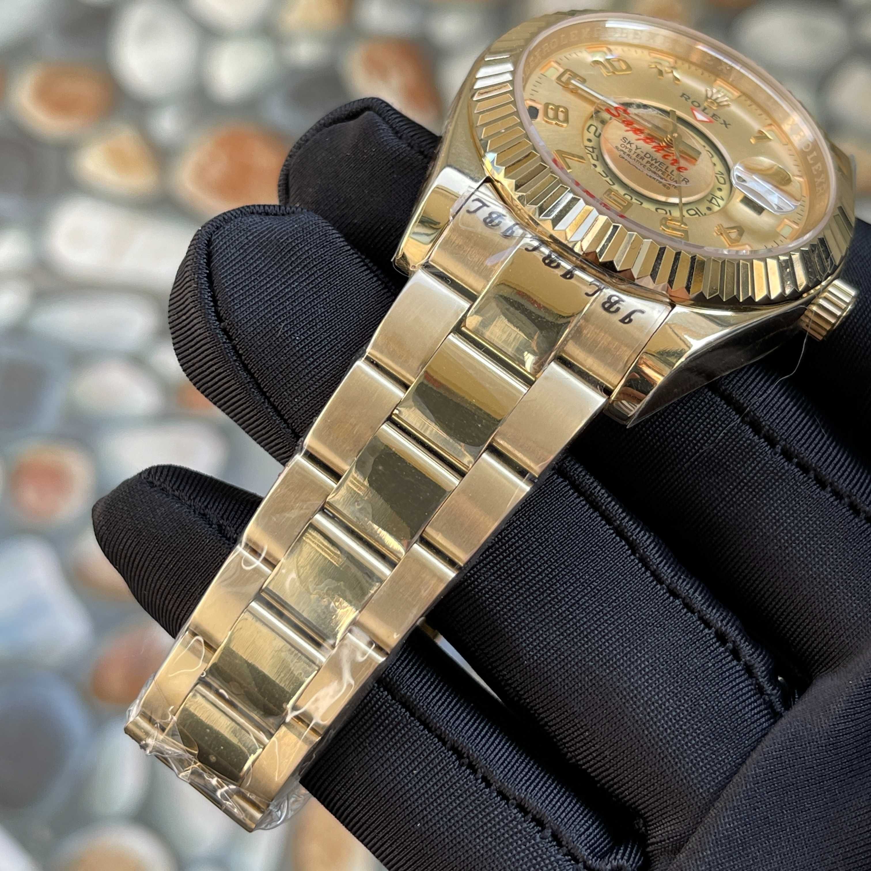 Aвтоматичен мъжки часовник Rolex Sky-Dweller YG