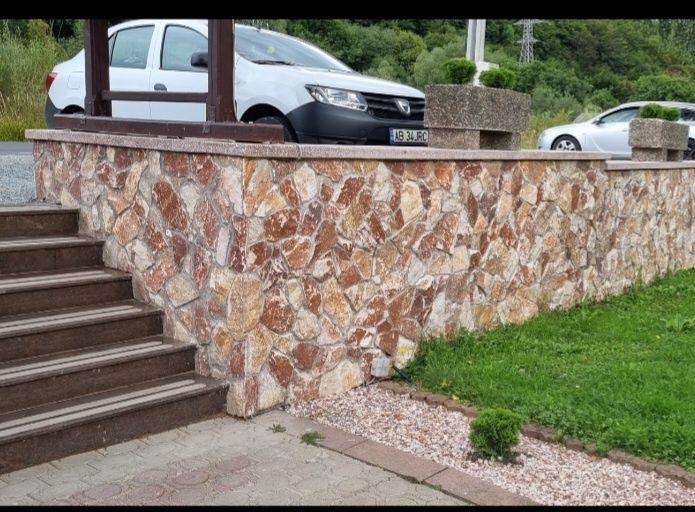Piatra naturală decorativa Grecia 10 culori placat/pavat  fatada gard