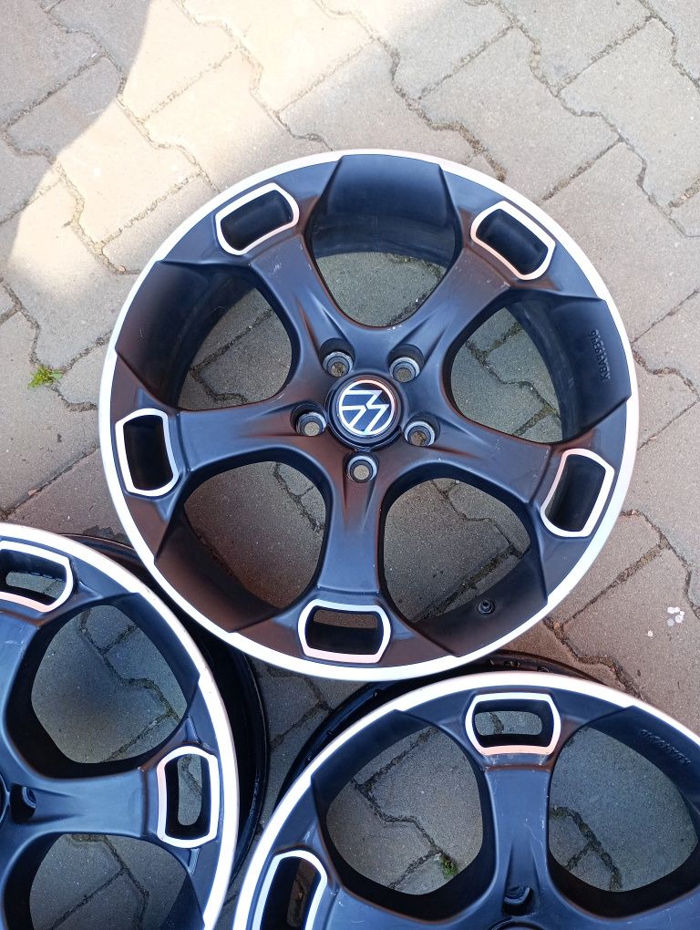 4 jante bicolore 5x112 R18 w passat cc b7 b8 golf 5 6 7 Turan Sharan
