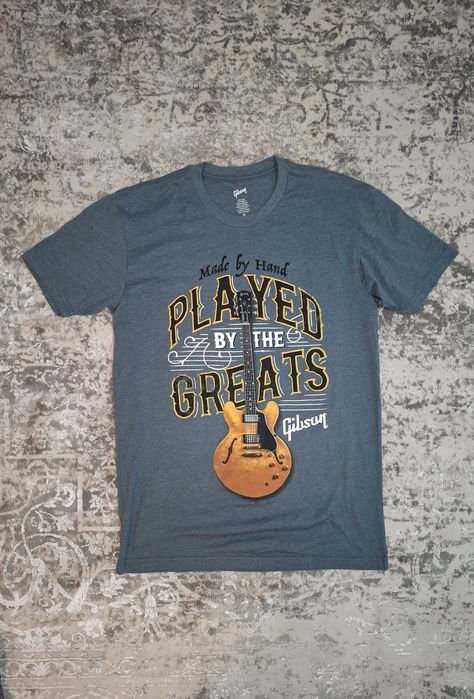 Gibson tricou colectie chitara vintage M