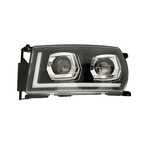 Ляв led лед диоден преден фар за камион scania g r r420 p500 24v
