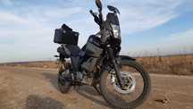 Yamaha XT660Z Tenere accesorizata, pregatita de noi aventuri