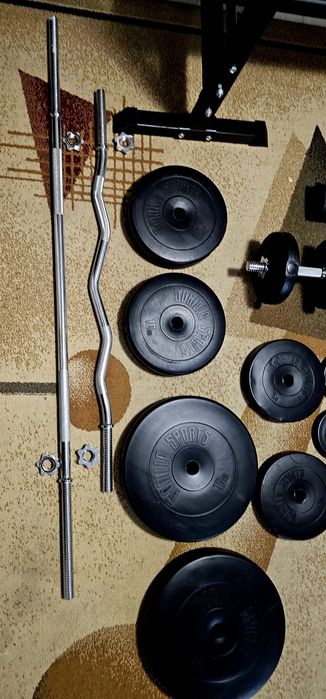 Set Greutăți+bancă