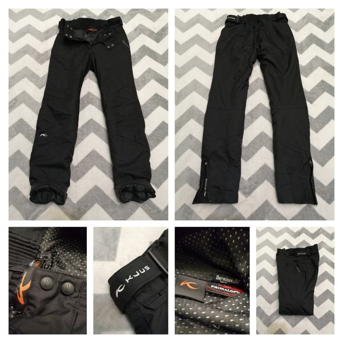 KJUS pantaloni 36/S damă PRIMALOFT munte SKI | transport GRATUIT‼️FAN