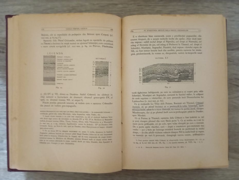 Getica, Vasile Pârvan, 1926, in stare bună, 1899 lei.