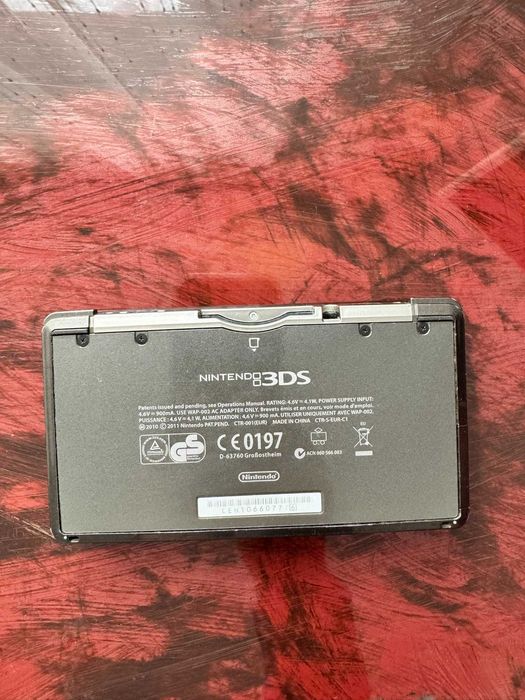 Nintendo 3DS Cosmo Black Display spart Pentru piese sau reparat