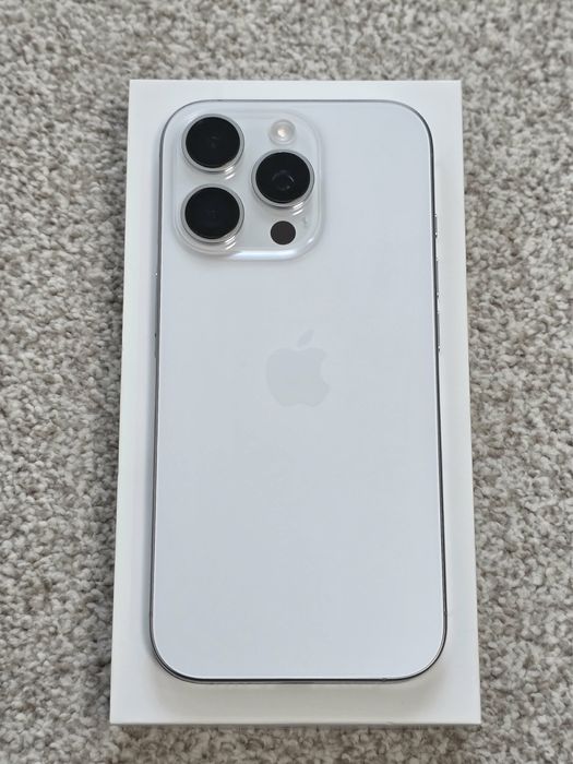 iPhone 16 Pro 128GB White Titanium Нов! Батерия 100%