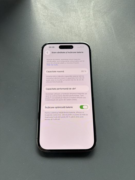 Iphone 14 Pro deep purple 128gb liber de retea impecabil