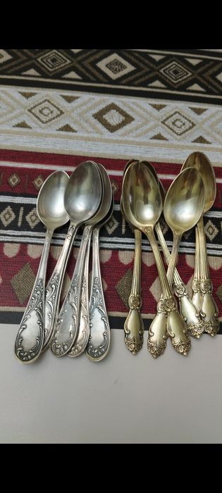 Мельхиоровые столовые приборы