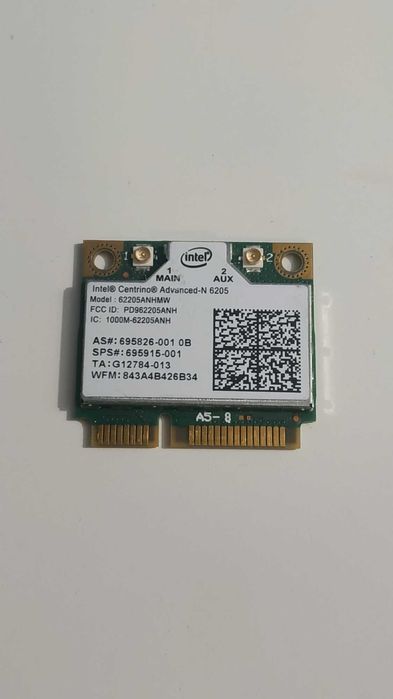 WIFI карти Intel 2.4ghz 5ghz/minipci-e/M.2 Wifi