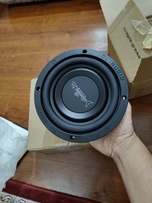 DL audio barracuda flat 6.5 midbass mid bass