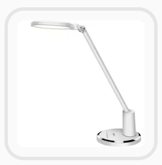 Lampă de birou LED 5 intensitati lumina alba neuta calda si rece