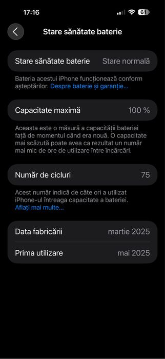 Iphone 16 pro max 256 gb
