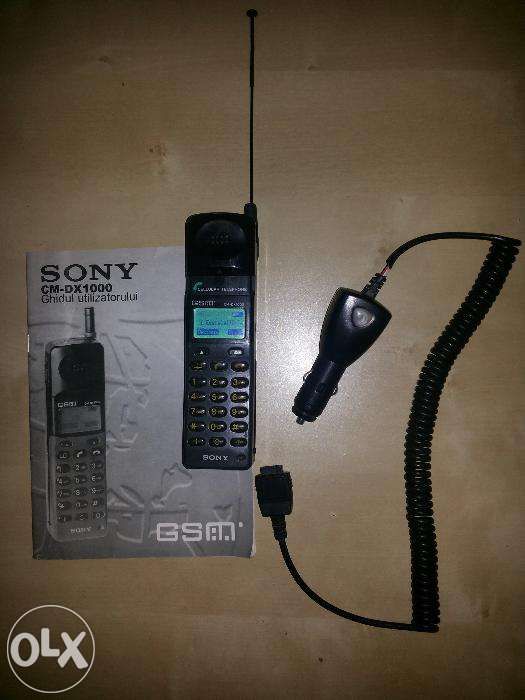 Telefon colectie an 1997 Sony CMDX 1000