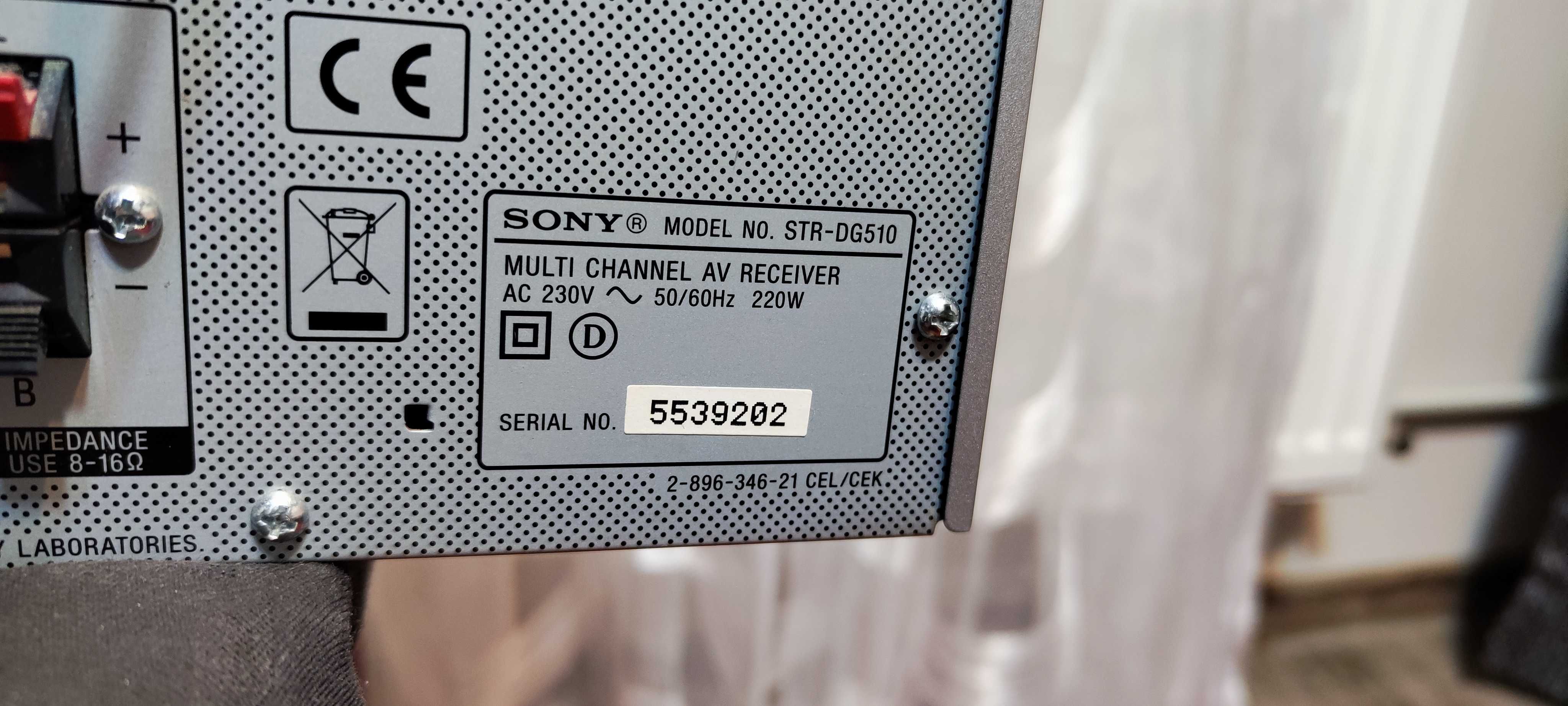 Amplificator Audio Sony STR-DG510 Statie Audio Amplituner