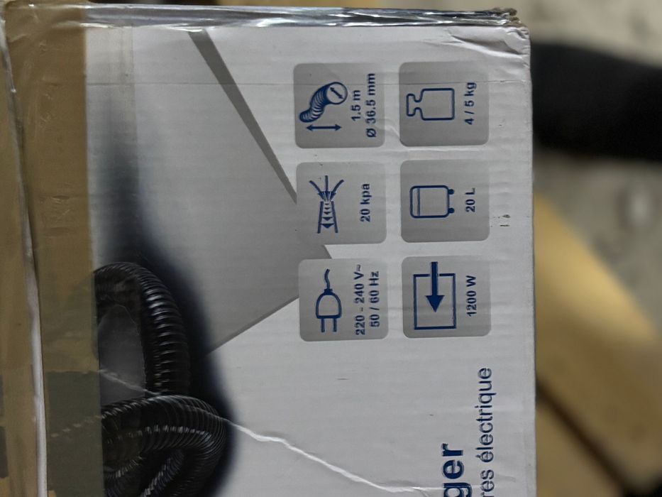 Aspirator de cenusa scheppach