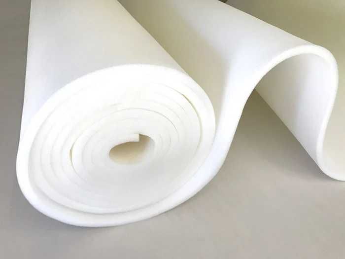 Burete dens pentru tapiterie poliuretan – 200x100 cm, grosime 1 cm