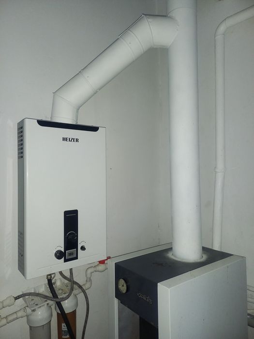 Газовый проточный Водонагреватель