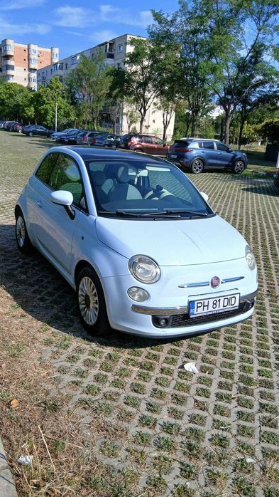 Fiat 500 – 1.2 Benzină, 69 CP – Panoramic Glass Roof – 2009 – EURO 5