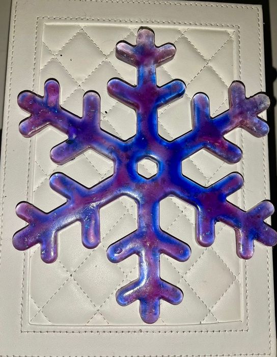 Большая снежинка на ёлку елочные игрушки