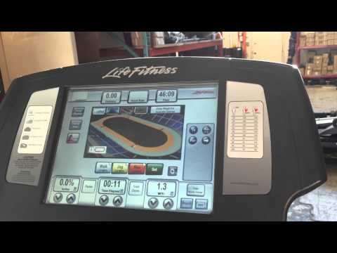 banda de alergare life fitness