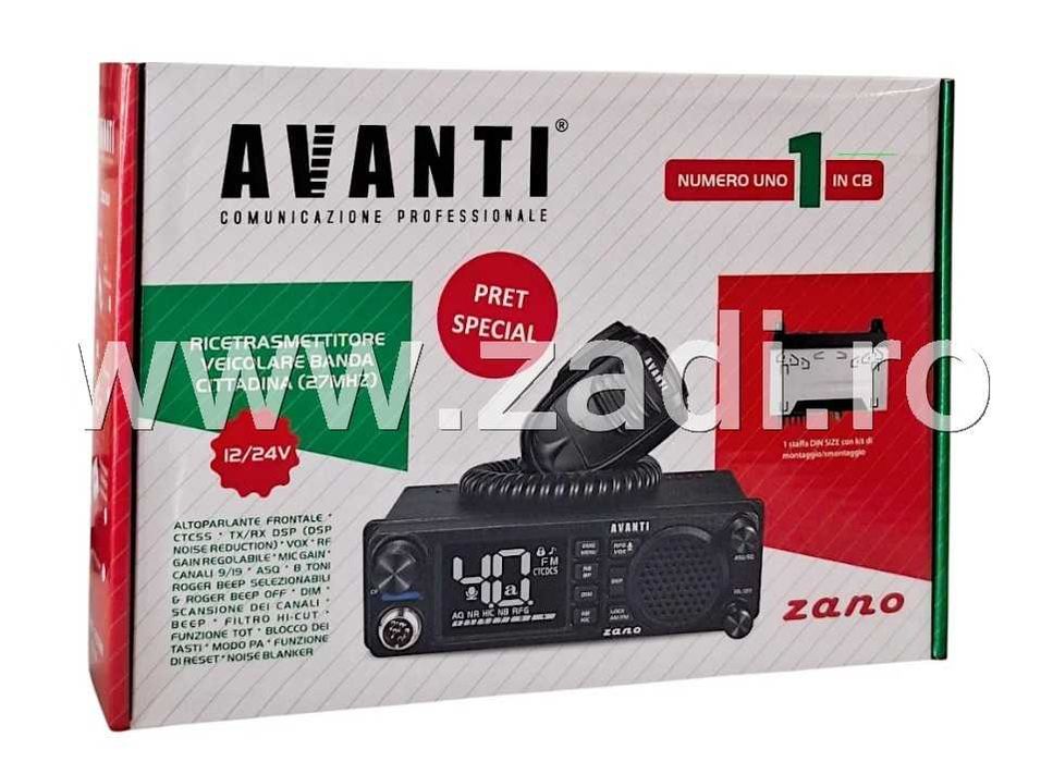 Statie Radio Avanti Zano 1Din - difuzor frontal